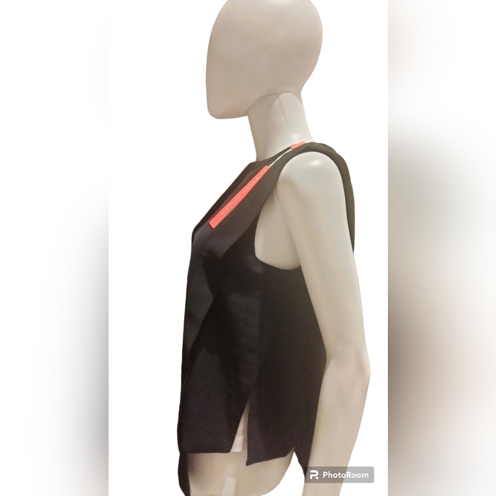 Grace Willow black sleeveless blouse SZ 6 small - Picture 6 of 6